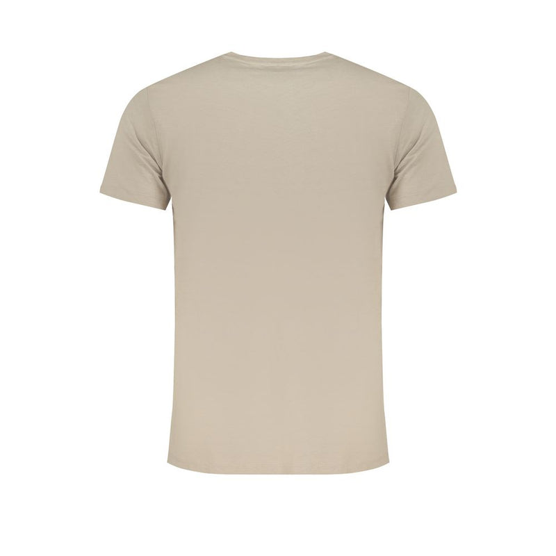 Beige Cotton T-Shirt Norway 1963