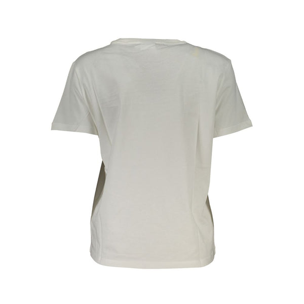 White Cotton Tops & T-Shirt Desigual