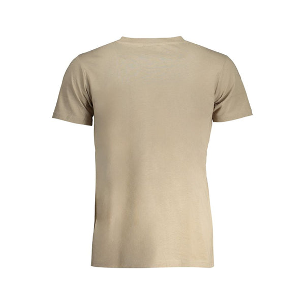 Beige Cotton T-Shirt Norway 1963