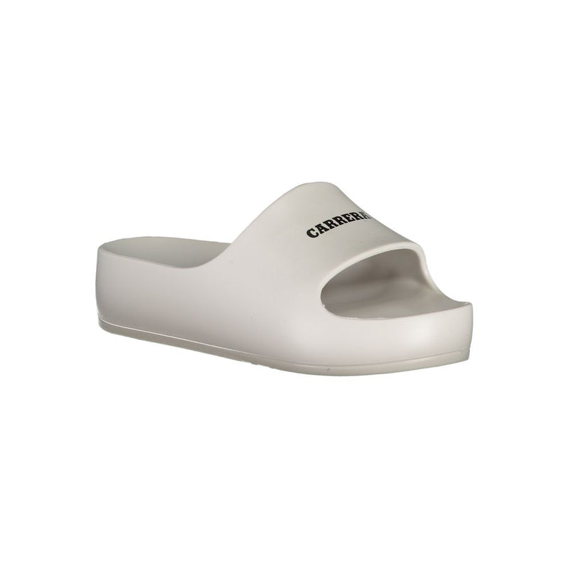 White Polyethylene Sandal Carrera