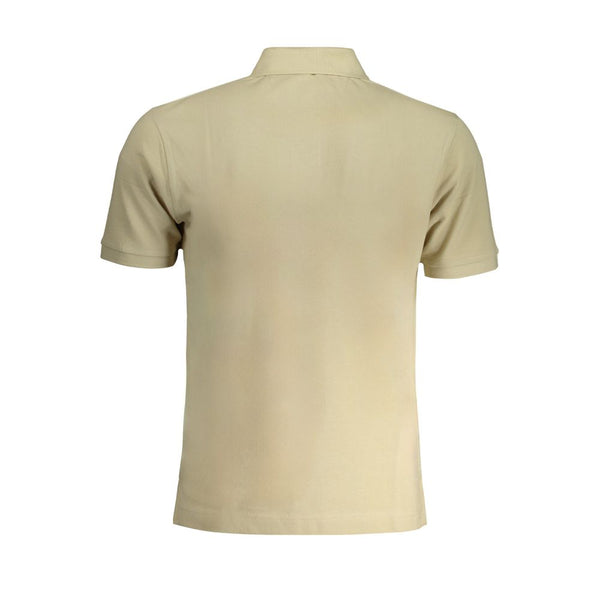 Beige Cotton Polo Shirt La Martina