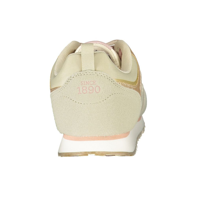 Beige Polyester Sneaker U.S. POLO ASSN.