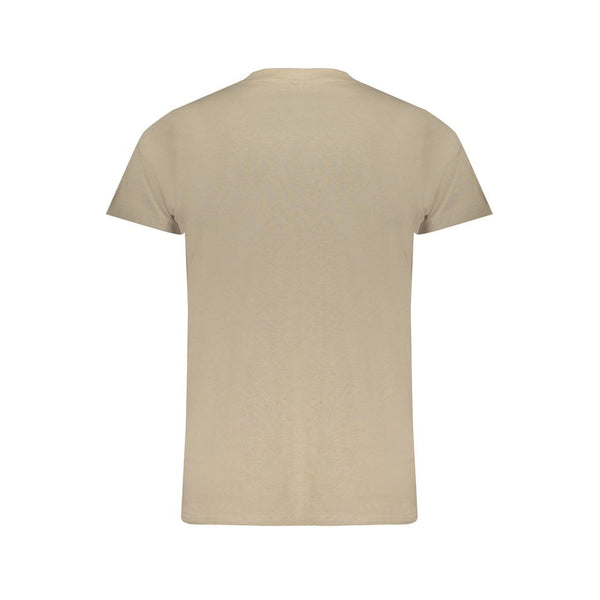 Beige Cotton T-Shirt Norway 1963