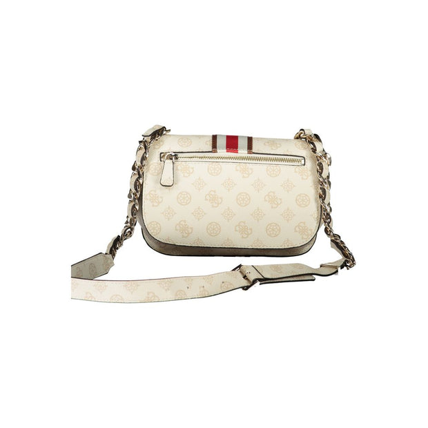 Beige Polyethylene Handbag Guess Jeans