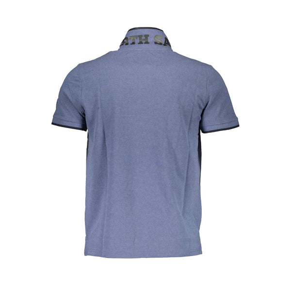 Blue Cotton Mens Polo Shirt North Sails