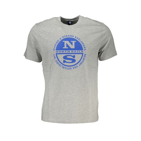 Gray Cotton T-Shirt North Sails