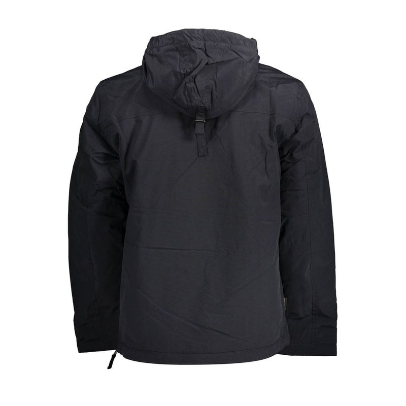 Black Polyamide Men Jacket Napapijri