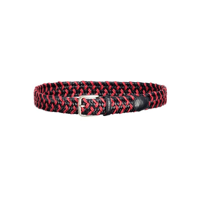 Red Leather Men Belt Gant