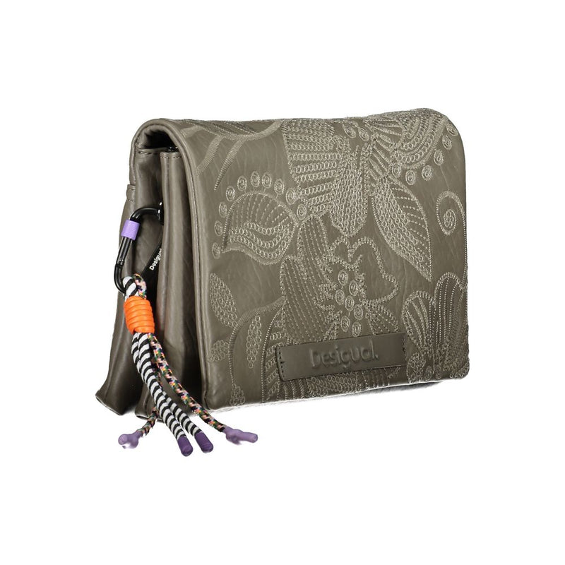 Green Polyethylene Handbag Desigual