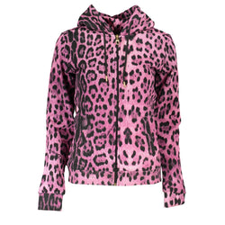 Pink Cotton Women Sweater Cavalli Class