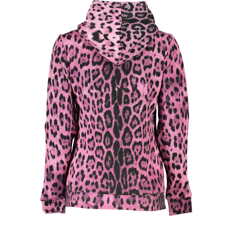 Pink Cotton Women Sweater Cavalli Class