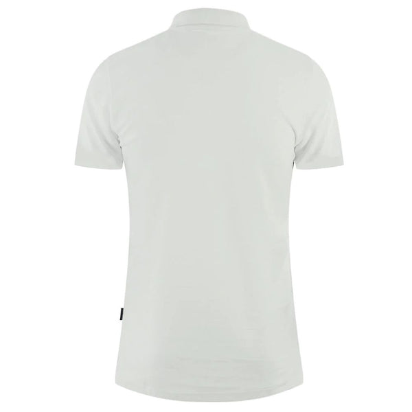 Elegant White Cotton Polo Shirt Aquascutum