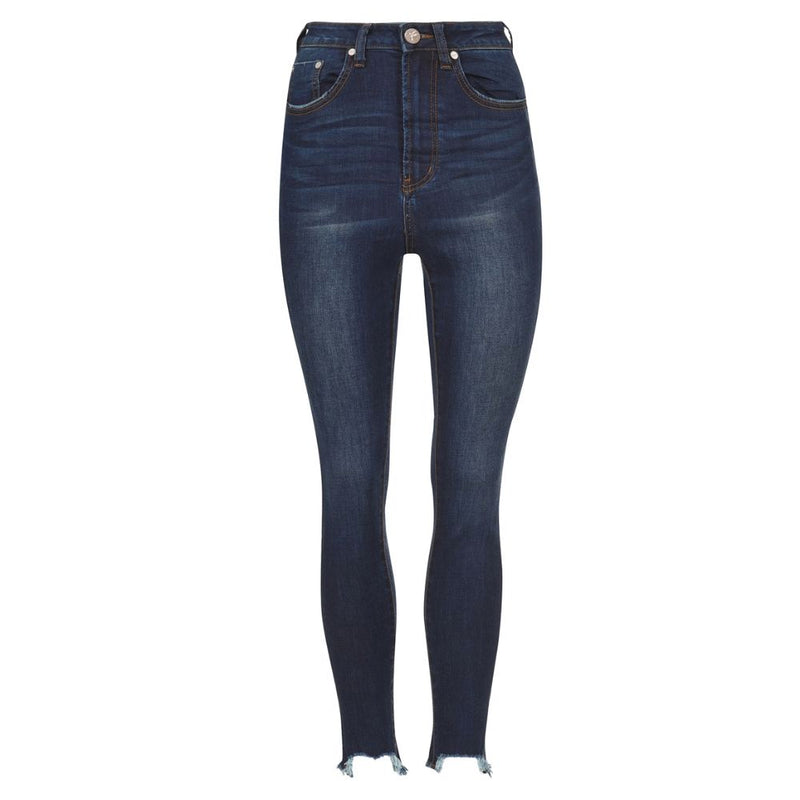 Blue Cotton Women's Skinny Jean One Teaspoon