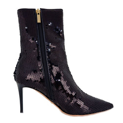 Sequined Elegance Ankle Boots Elisabetta Franchi