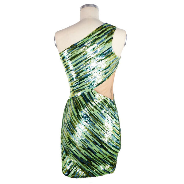 Green Polyamide Women Dress Elisabetta Franchi