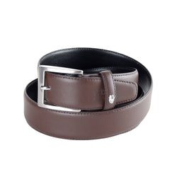 Elegant Reversible Leather Belt - Dual Tone Cavalli Class