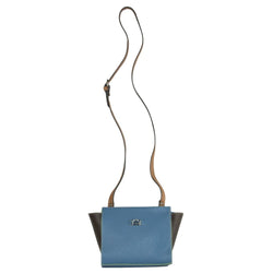 La Boca Chic Blue Leather Crossbody La Martina