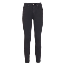 Black Cotton Women's Jeans Maison Espin