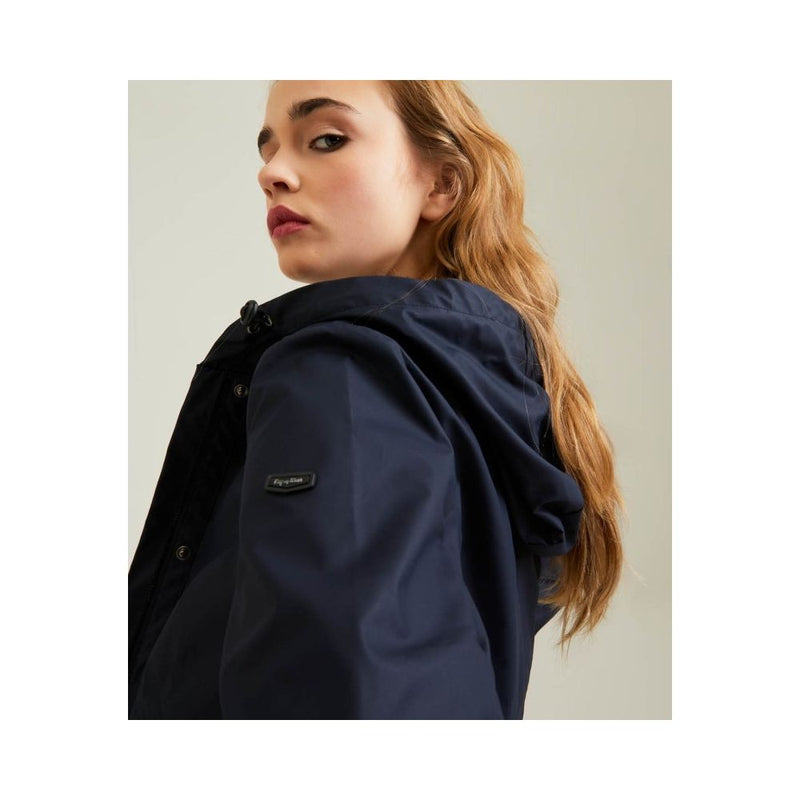 Blue Polyester Women Jacket Refrigiwear