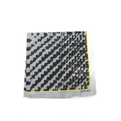 Gray Cotton Men Scarf Trussardi