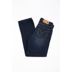 Blue Cotton Women Jeans Montana Blu