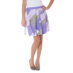 Purple Cotton Skirt Phard