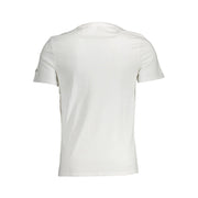 White Cotton Men T-Shirt Guess Jeans