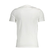 White Cotton Men T-Shirt Guess Jeans