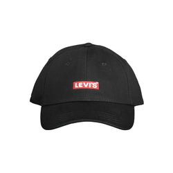 Black Cotton Men Cap Levi's