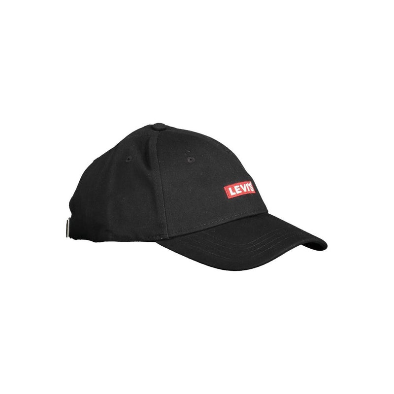 Black Cotton Men Cap Levi's