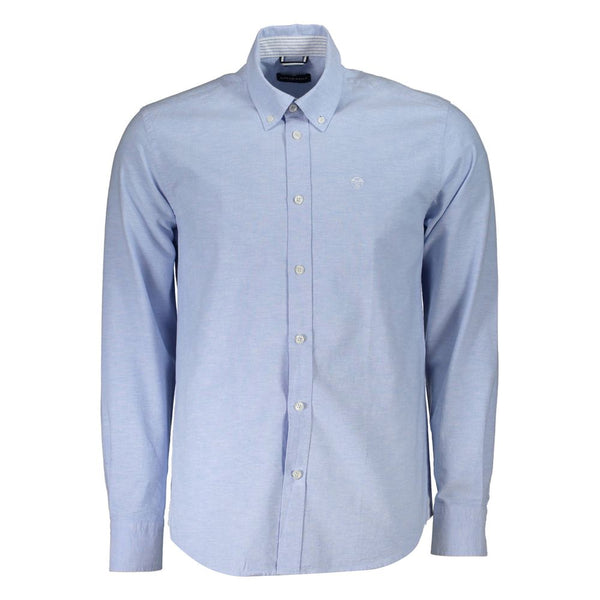 Light Blue Cotton Men Shirt North Sails