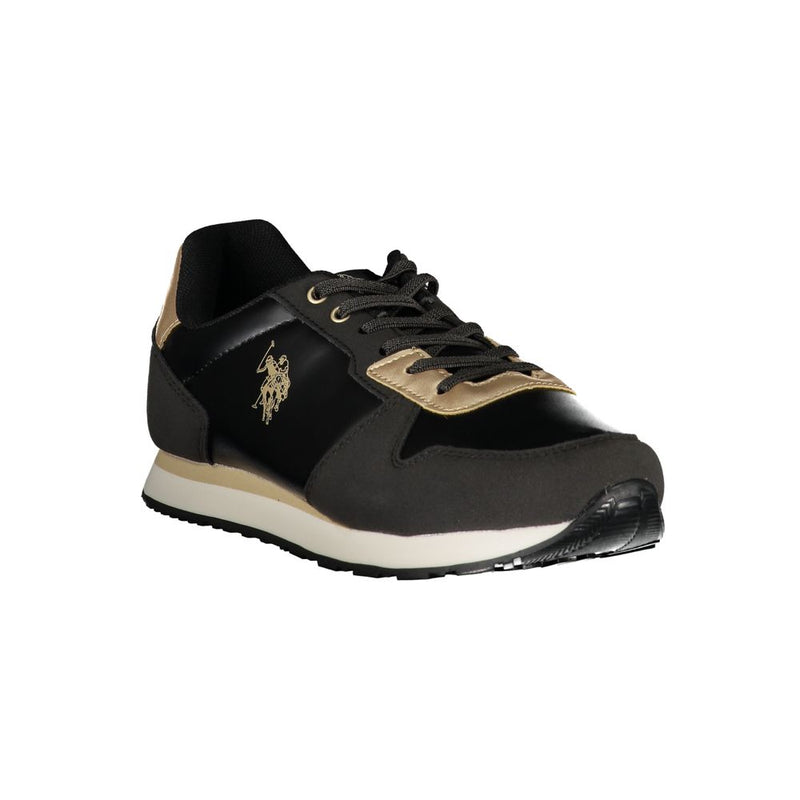 Black Polyester Sneaker U.S. POLO ASSN.