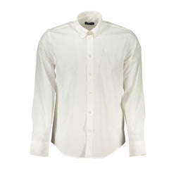 White Cotton Men Shirt North Sails