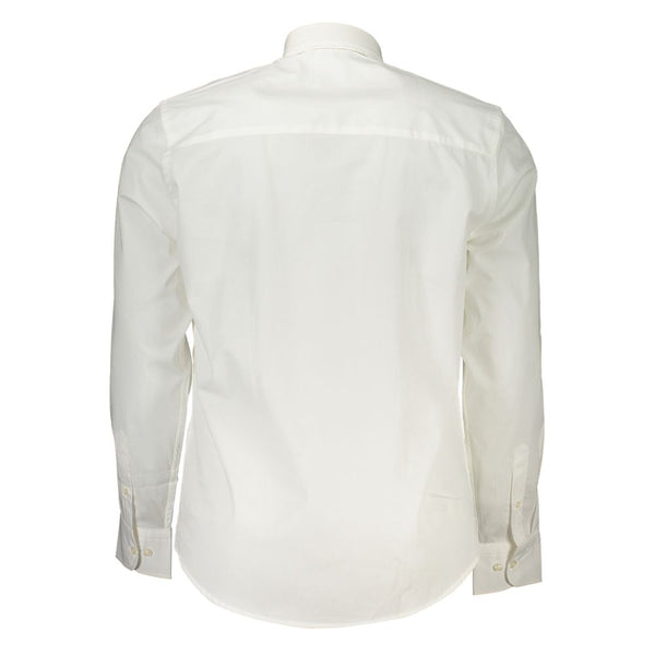 White Cotton Men Shirt North Sails