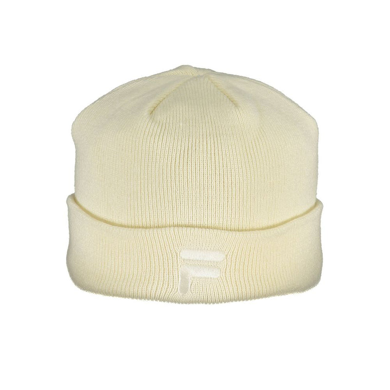 White Polyester Hats & Cap Fila