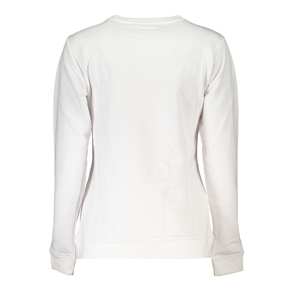 White Cotton Sweater Cavalli Class