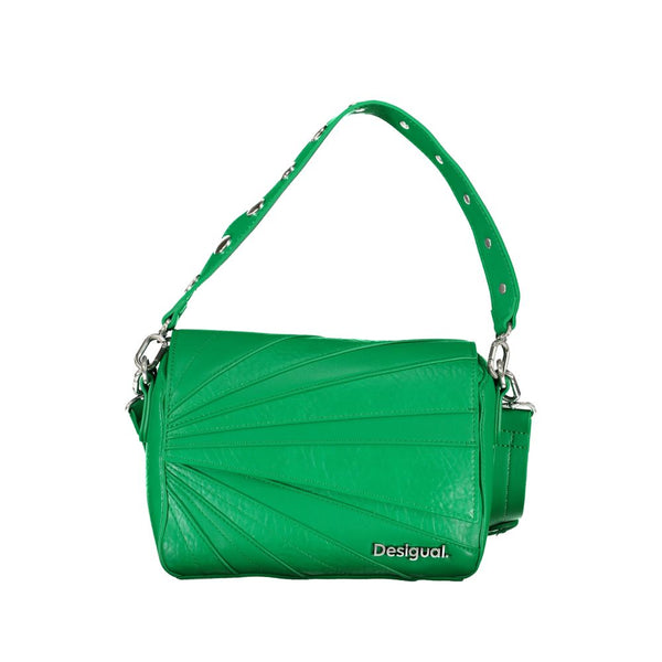 Green Polyethylene Handbag Desigual