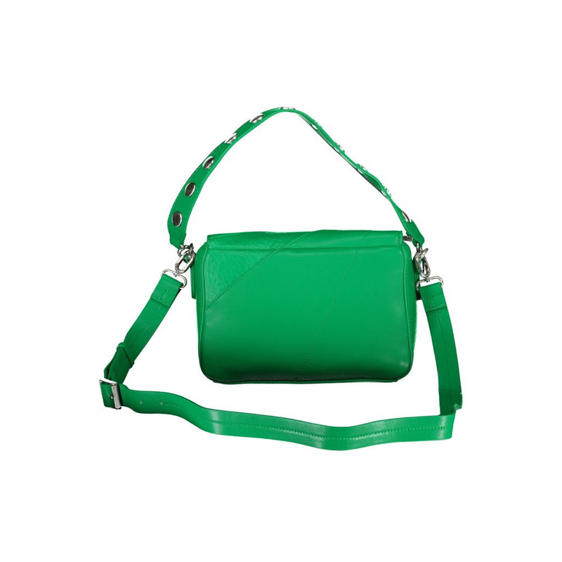 Green Polyethylene Handbag Desigual