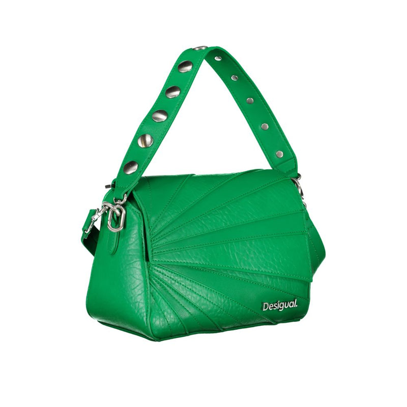 Green Polyethylene Handbag Desigual