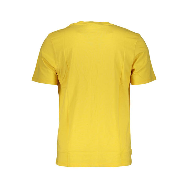 Yellow Cotton T-Shirt Timberland