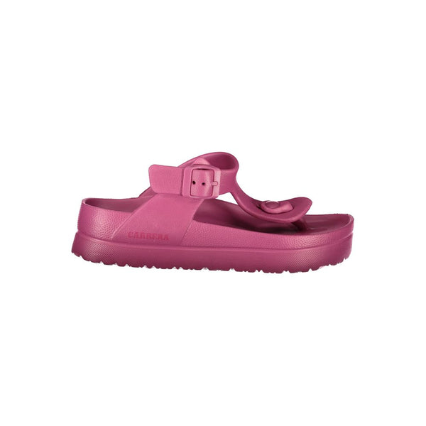 Pink Polyethylene Sandal Carrera