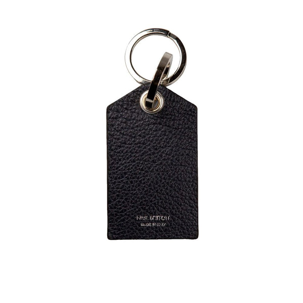 Blue Leather Men Keychain Neil Barrett