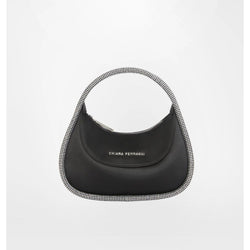 Black Polyester Women Handbag Chiara Ferragni