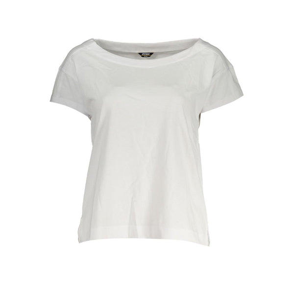 White Cotton Tops & T-Shirt K-WAY