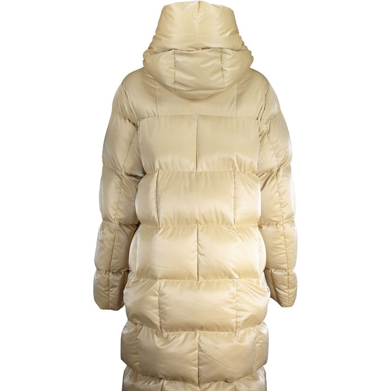 Beige Polyester Jackets & Coat K-WAY