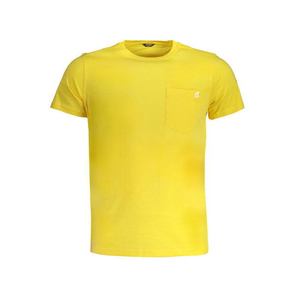 Yellow Cotton T-Shirt K-WAY