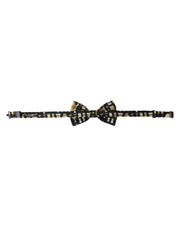 Black Silk Cocktail Adjustable Neck Men Bow Tie Dolce & Gabbana