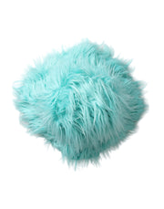 Mint Green Acrylic Fur Womens Bucket Hat Dolce & Gabbana