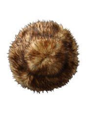 Brown Modacrylic Faux Fur Bucket Hat Dolce & Gabbana