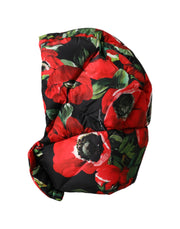 Multicolor Anemone Whole Head Wrap Hat Dolce & Gabbana